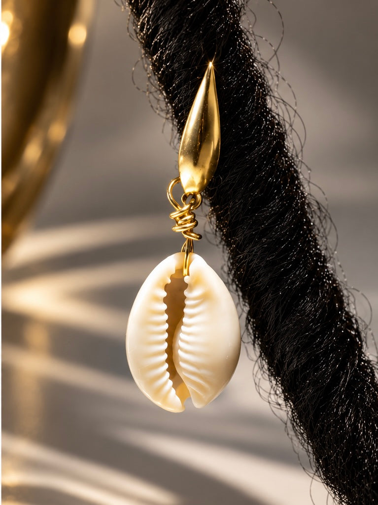 Shelled Loc Charm