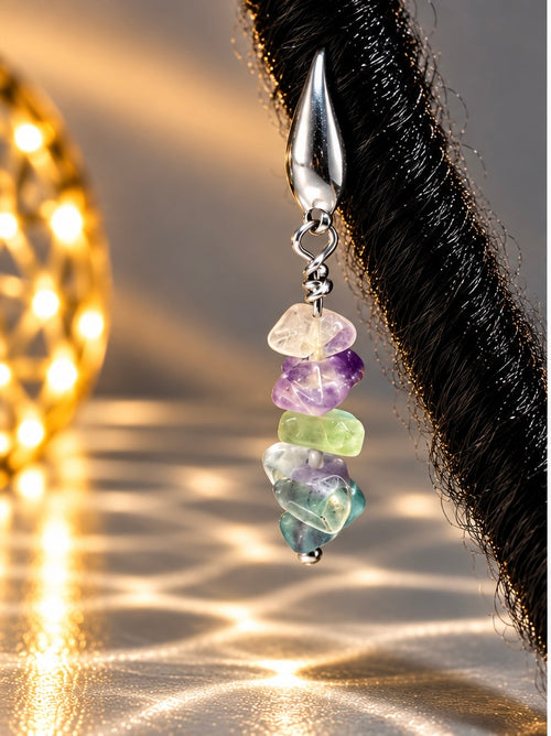 Fluorite Loc Charms