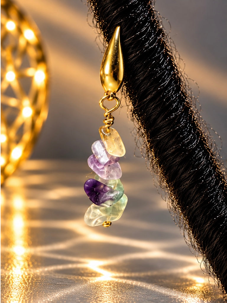 Fluorite Loc Charms