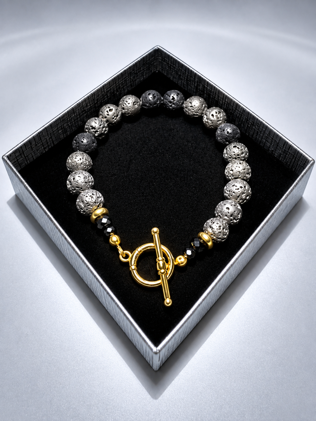Lava Stone Bracelet