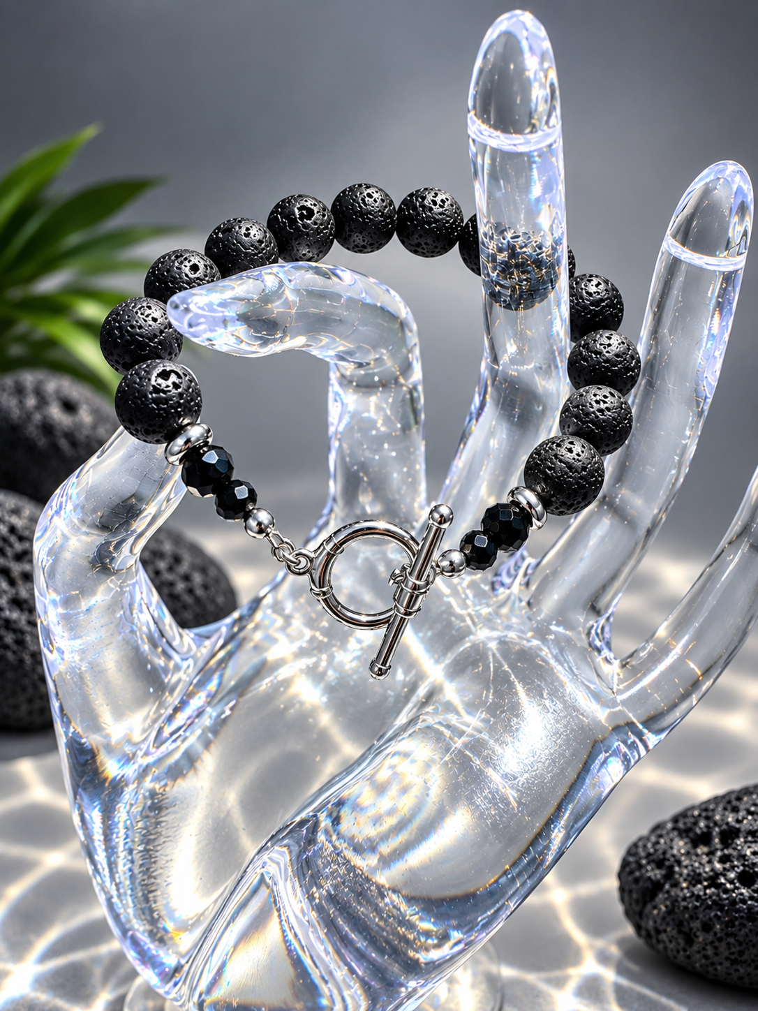 Lava Stone Bracelet