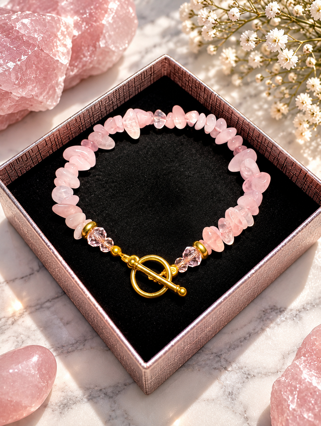 Rose Quartz Bracelet