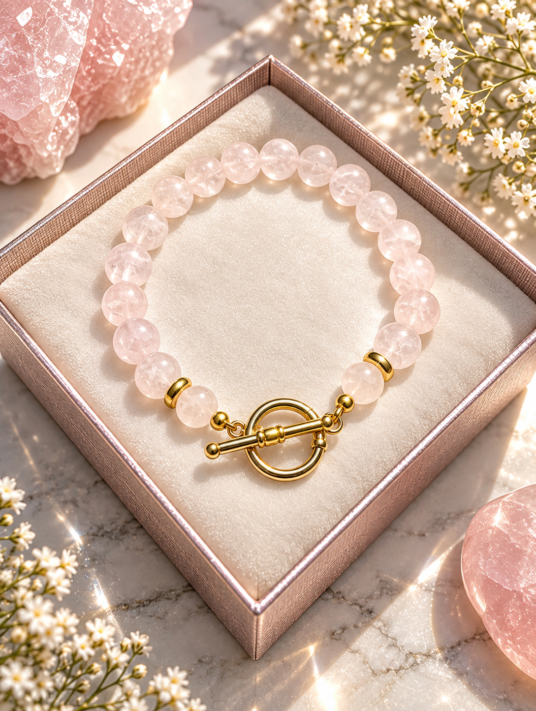 Rose Quartz Bracelet