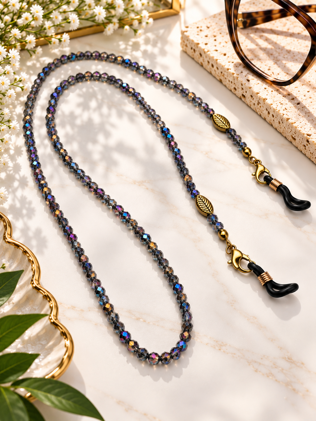 Midnight Aurora Eyewear Chains