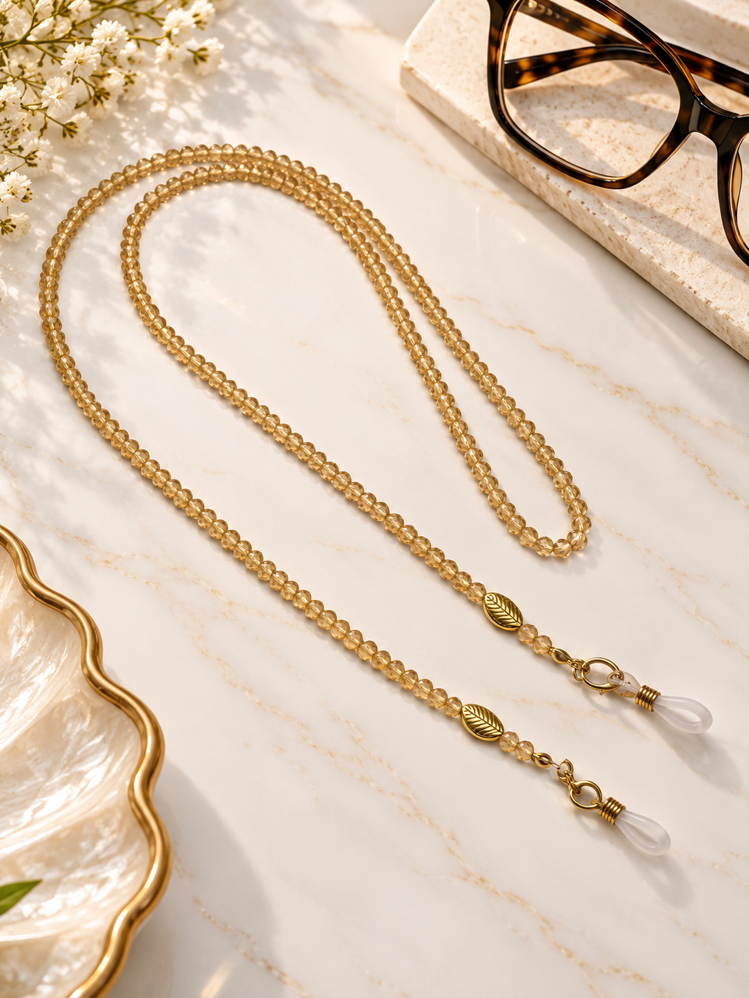Gold Rocks Eyewear Chains